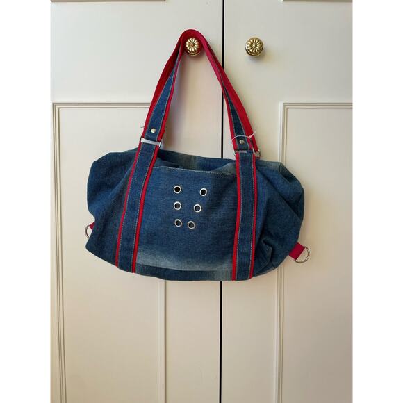 Y2K Style Denim Bag - Picture 1 of 4